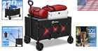 Portable Shopping Cart With Anti-dropping Handle