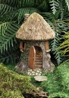 Mini Elf Tree House Gnome Home Fairy Garden Accessory Dollhouse Decor Ornament