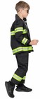 Child Unisex Fireman Fire Fighter Kids Costume Jacket And Pants Set For Cosplay
