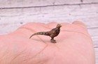 Original Antique Austrian Vienna Cold Painted Bronze Figure Miniature Pheasant