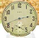 Antique Pocket Watch Movement Elgin Grade 315 12 Size 15 Jewel Circa 1925 Gents