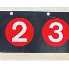 Vintage Mta Nyc Subway R62a End Route Rolf Sign 1988
