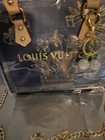    louis Vuitton Limited Edition Shopping Bag Purse W  Pvc Plastic Protector   