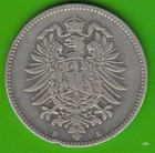 Coin Silver 1 Mark Empire 1883 E Scarce Very Nice Very Rare Nswleipzig