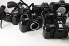 Lot Of For Nikon Film Slr Camera Bodies For Parts   Repair  g974