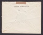 Latvia 1922  Official Cover From Riga To Copenhagen Denmark