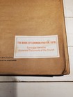 Historical Document- The Common Book Of Prayer Brailled In 13 Volumes