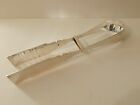 Large Antique Dutch  833 Silver Asparagus Serving Tongs J m  Kempen