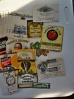 21  Vintage  Wine  Spirits  Pop   Bottle Labels Early 1900 s And Up