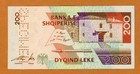 Specimen Albania  200 Leke  2001  P-67s  Unc