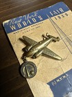 1939 New York World s Fair Howard Hughes Airplane Pin Flight Nx18973 1 5 X 1 75 