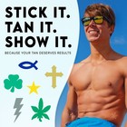 Sweet Leaf Stickers - Tanning Tattoos - Sun Tanning Body Stickers 1000ct Roll