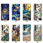 Silicone Cover Chic Stained Glass Phone Case For Samsung Galaxy S25 S26  A16 A36