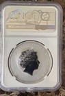 2021 P Tuvalu 1 Oz Silver  1 The Simpsons Family Ngc Ms 69  bu Uncirculated Unc 