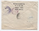 1949 Callao Peru Cover To Delaware  g 138
