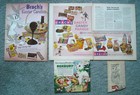 Easter Candy Lot 6 Ads 1950s Vintage Brachs Bugs Bunny Whitmans   1965 Baskets