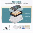 Egg Incubator  Automatic Eggs Turner Digital Poultry Hatcher W  Temp Control