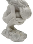 Large Weeping Angel Statue Memorial Sculpture Resin Faux Stone 29 5    Tall