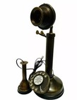 Antique Rotary Dial Candlestick Telephone Vintage Working Landline Retro Phone