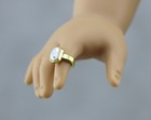 American Girl A Ring For 18   Doll Jewelry Golden Sparkle Outfit