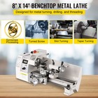 Uimoso Mini Metal Lathe 8 x14  Metalworking Machine Variable Speed 2250 Rpm 600w