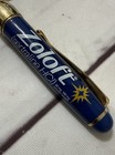 Zoloft Heavy Metal Drug Rep Pen Pharmaceutical Medical Promo