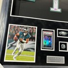 Jalen Hurts Signed Jersey Custom Framed Philadelphia Eagles Display Beckett Bas