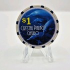 Crystal Palace Hotel Casino Nassau Bahamas  1 Casino Chip