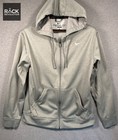 Nike Therma-fit Full Zip Hoodie Light Gray Medium