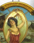 Antique Gypsy Hosiery 6   Advertising Plate Sturges Bertman Jerseyville Illinois