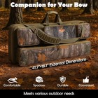 Bow Case - Protects Your Compound Bow - Features Large Compartment  Soft Padd   