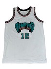 Ja Morant 2024 Embroidered  12 Memphis Grizzlies White Jersey Men s Large New
