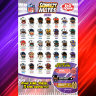 4 Packs - Squeezymates Nfl Gravity Feed Figurines Mystery Packs - 2026 Series 8