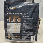 Railfx Classic Cable Railing Kit 10 Ft  1 8  Rfx10210 Caps Included 
