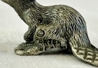 Vintage Pewter Copyright Miniature Beaver Figurine
