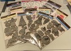 Recollections Clear rubber Cling die Stamp Sets Christmas-princess-lot Of 12 New
