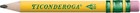 Ticonderoga My First Short Triangular Pencils   2 Hb Soft  Yellow  4 Count