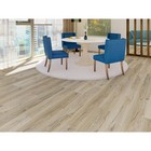 Eva Backing Spc Wood Flooring Planks  Argent Ash 4mm X 7  X 48  With 20mil   