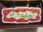 Vintage Stratton England Lipstick Holder   Mirror Lipview Case Bird Of Paradise