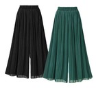 Women Summer Midi Skirt Ruffles Vintage Big Large Plus Sizes Casual Party Fa