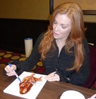 Angelica Bridges Signed 8x10 Photo Psa dna Coa Playboy Baywatch Picture Auto d 8