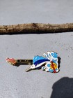 Hard Rock Cafe Pin Miami Blue black white Sailfish Guitar