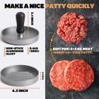 Burger Press 100 Patty Papers Set I Non-stick Hamburger Maker Mold    