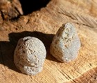Natural Agate Geode Pair  Beautiful Polished Small Brazilian Agate Geode 23g
