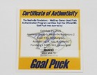 10-21-25 Filip Forsberg Nashville Predators Vs Anaheim Ducks Game Used Goal Puck
