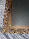 Vintage Gold Filigree Metal Deep Picture Frame 8x10 Victorian Hollywood Regency
