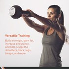 Body Sport Cast Iron Kettlebell - Professional Weight Training Equipment For