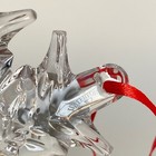 Waterford Crystal Snowflake Christmas Ornament Seahorse Label Unused In Box