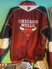Vintage Chicago Bulls Jacket Large Mesh Daniel Young 90s Pro Player Windbreaker