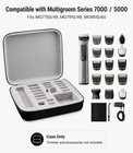 Large Hard Case For Philips Norelco Multigroom 7000 5000  Case Only